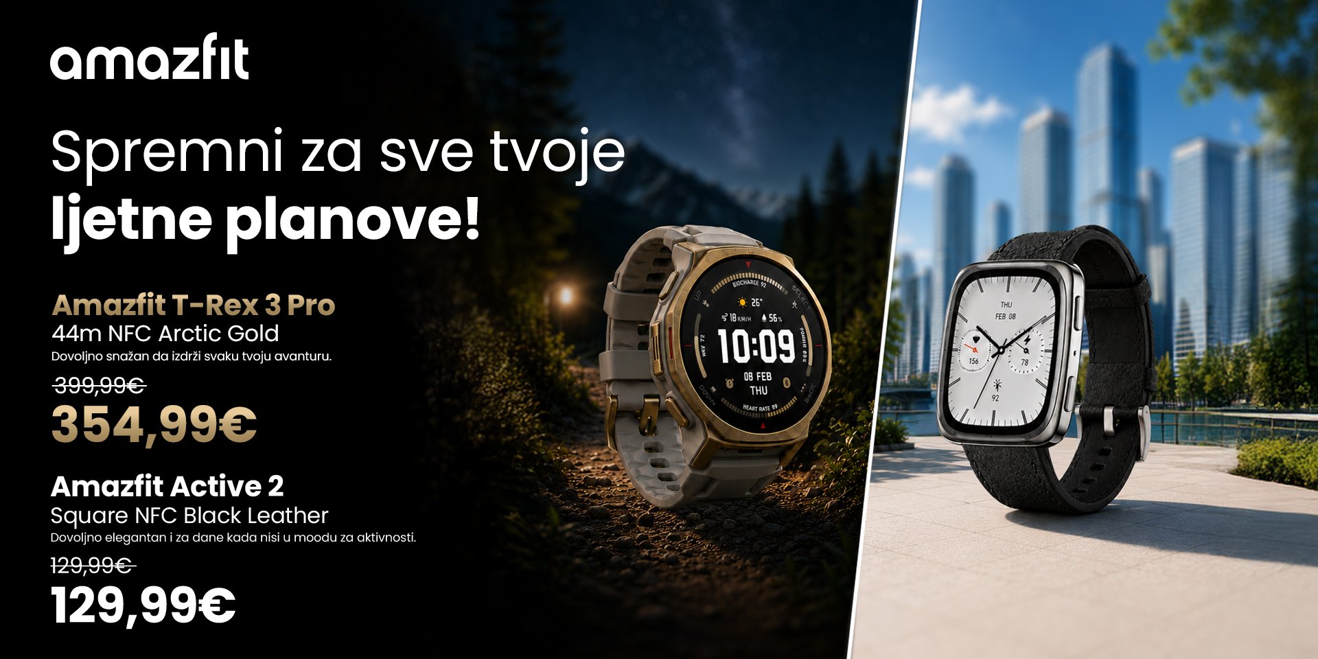 AMAZFIT satovi na akciji